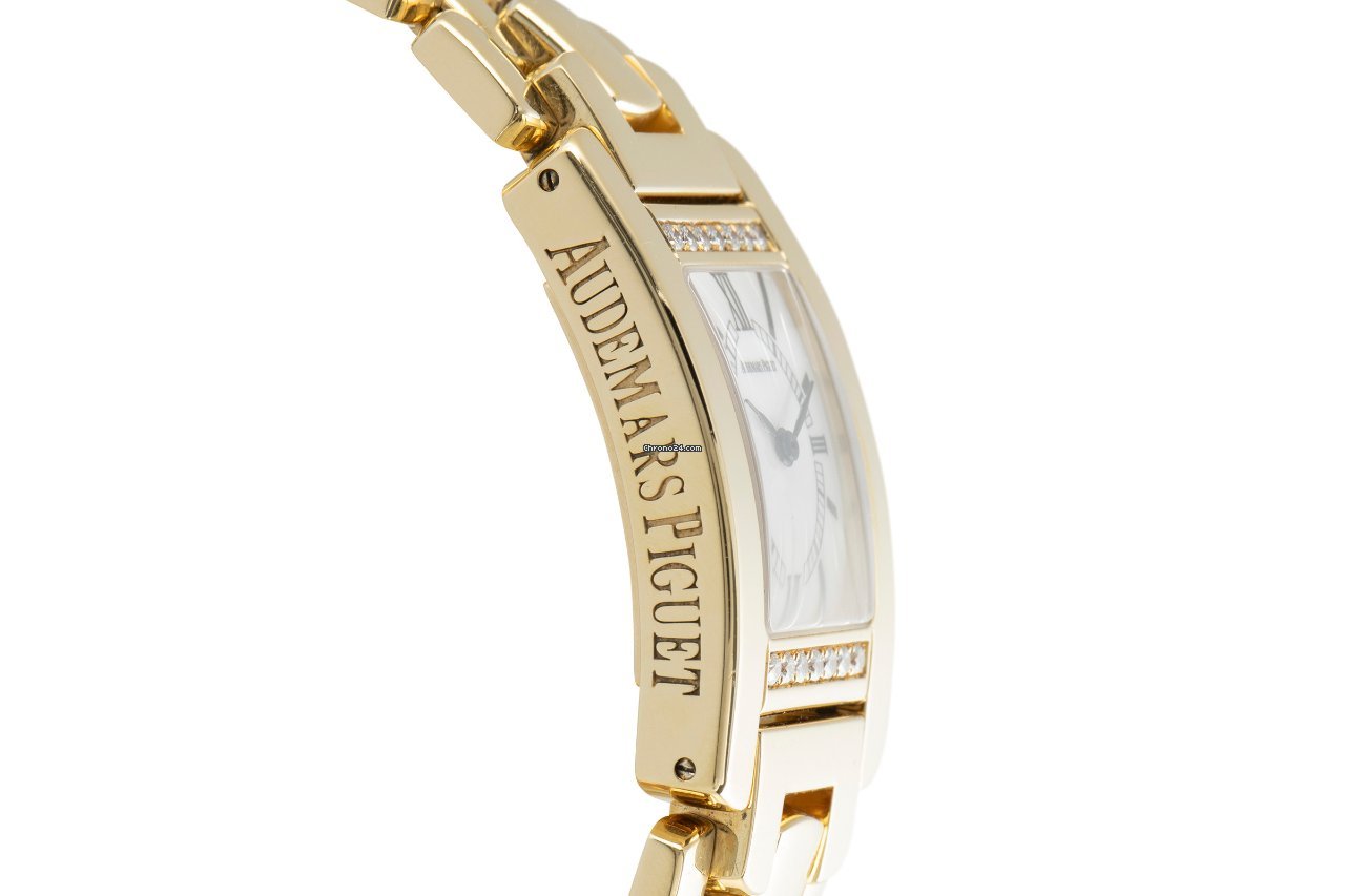 Audemars Piguet Promesse Womens watch Quartz Yellow gold 67364BA Z 1156BA 01 Replica 4