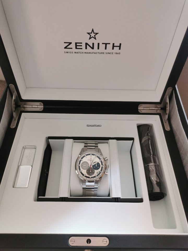 Zenith El Primero Original 1969 Mens watch Unisex Automatic Steel 03.2150.400 69.M2150 Replica 4