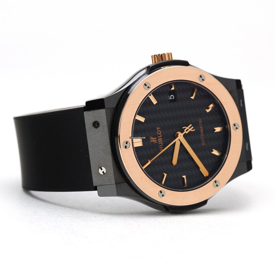 IMG_9081 Hublot Classic Fusion 45, 42, 38, 33 mm Mens watch Unisex Automatic Ceramic 511.CO.1781.RX Replica 4