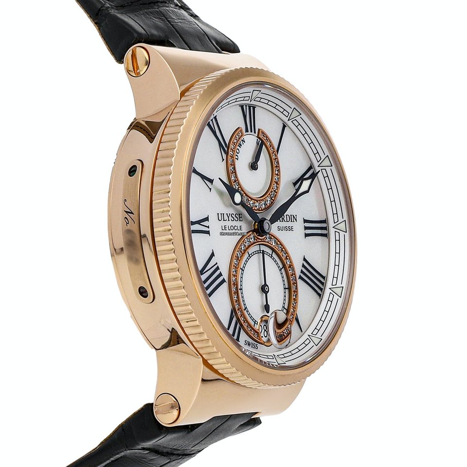 Ulysse Nardin Marine Mens watch Unisex Automatic Rose gold 1182-160 490 Replica 4