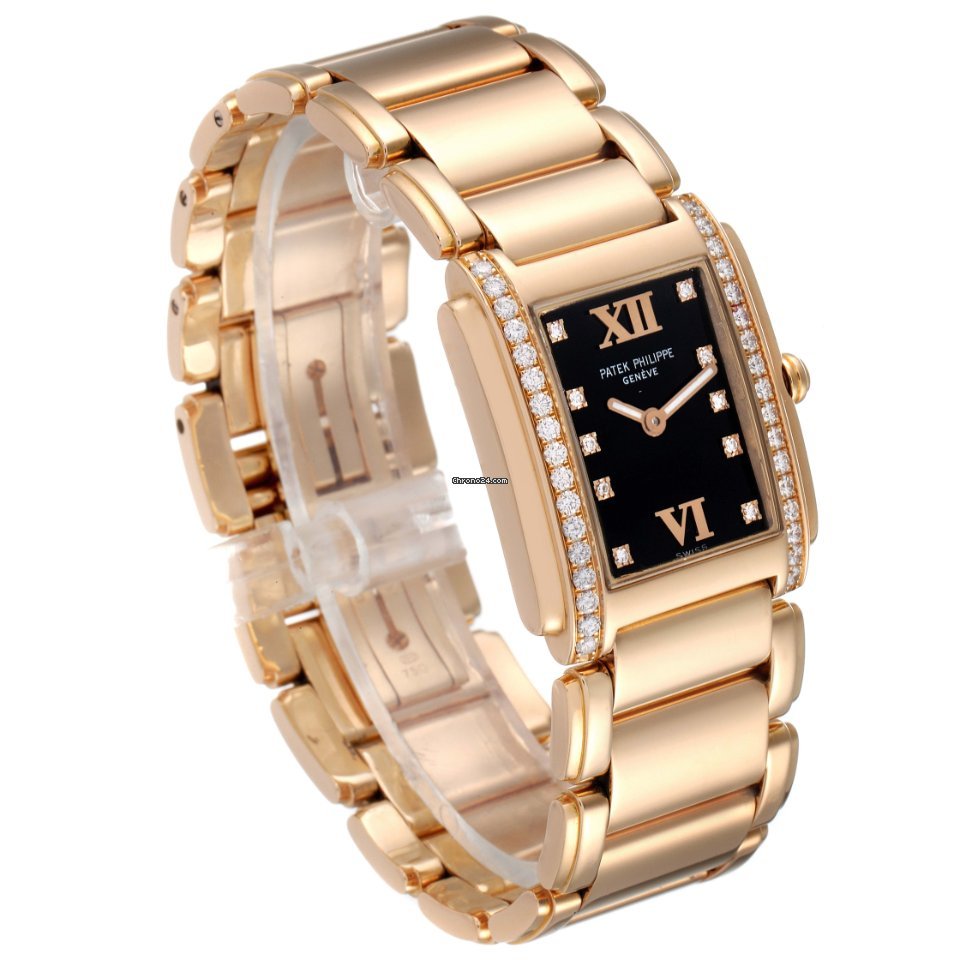 IMG_9081 Patek Philippe Twenty~4 Womens watch Quartz Rose gold 4910 11R Replica 4