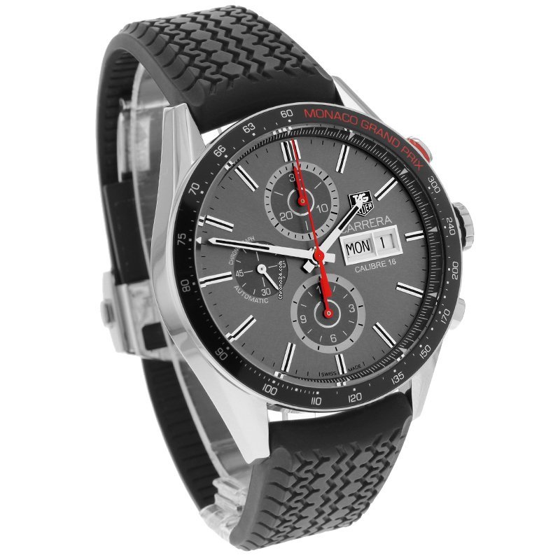 IMG_9081 TAG Heuer Carrera Calibre 16 Mens watch Unisex Automatic Steel CV2A1M.FT6033 Replica 4