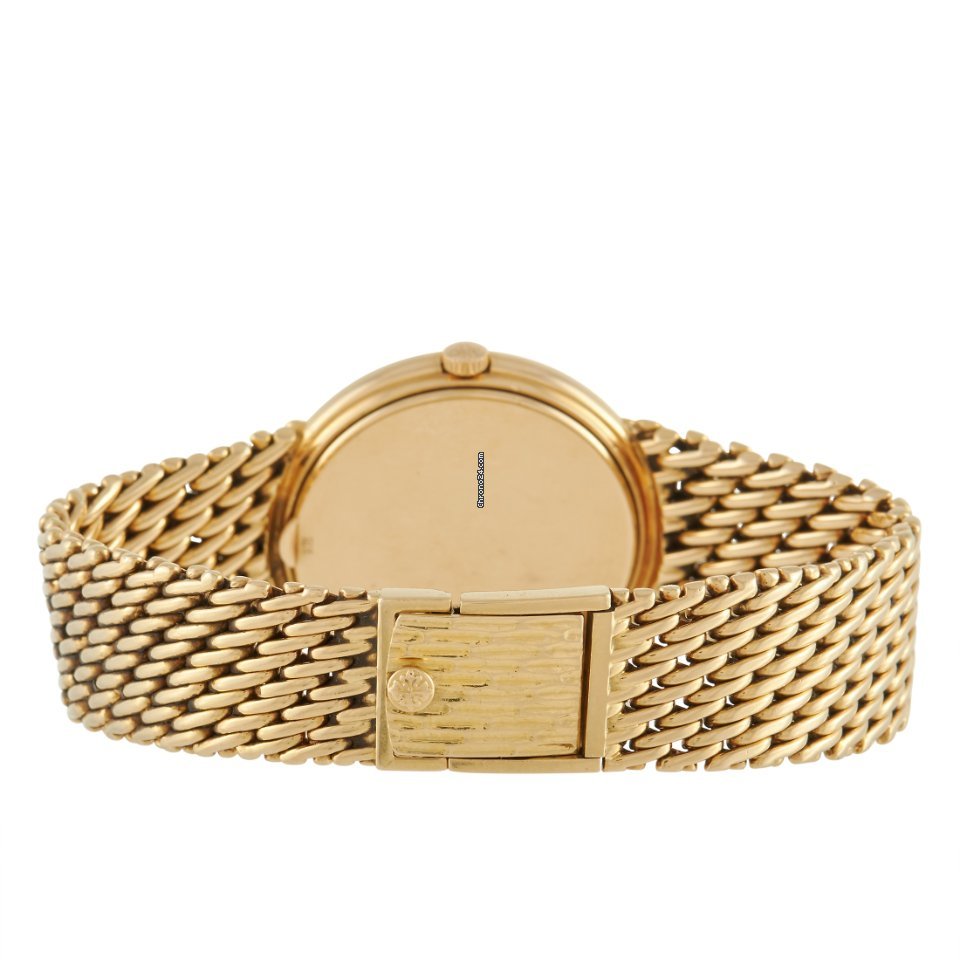 IMG_9081 Patek Philippe Perpetual Calendar Mens watch Unisex Automatic Yellow gold 3945 IJ Replica 4