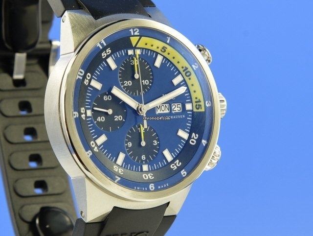 IMG_9081 IWC Aquatimer Chronograph Automatic Steel 378203 Replica 4