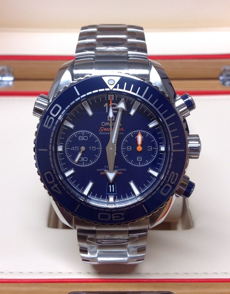 Omega Seamaster Planet Ocean Chronograph Mens watch Unisex Automatic Steel 215.30.46.51.03.001 Replica 4