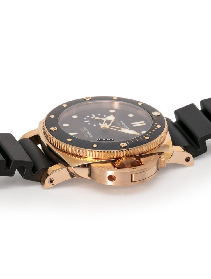 Panerai Mens watch Unisex Automatic Rose gold PAM00974 Replica 4