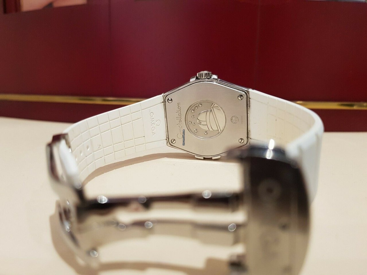 IMG_9081 Omega Constellation Quartz Womens watch Quartz Steel 123.12.35.60.52.001 Replica 4