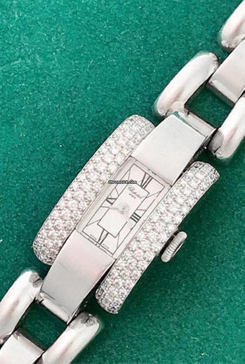 IMG_9081 Chopard La Strada Womens watch Quartz White gold 416547-1001 Replica 4