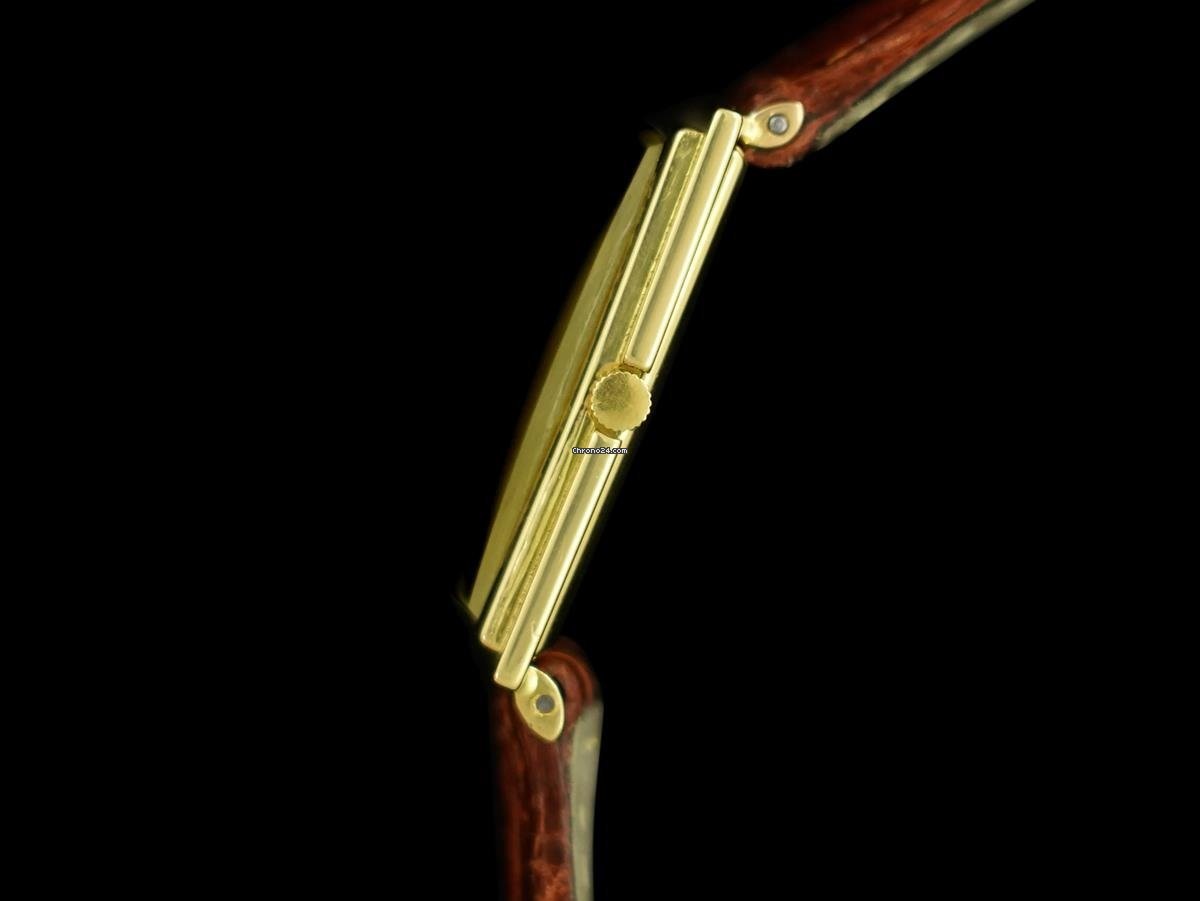 Cartier Mens watch Unisex Manual winding Yellow gold 7974 Replica 4