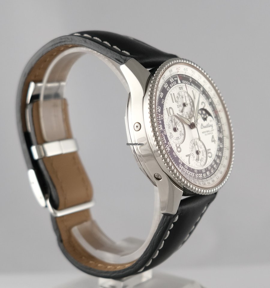 IMG_9081 Breitling Montbrillant Olympus Mens watch Unisex Automatic Steel A 19350 Replica 4