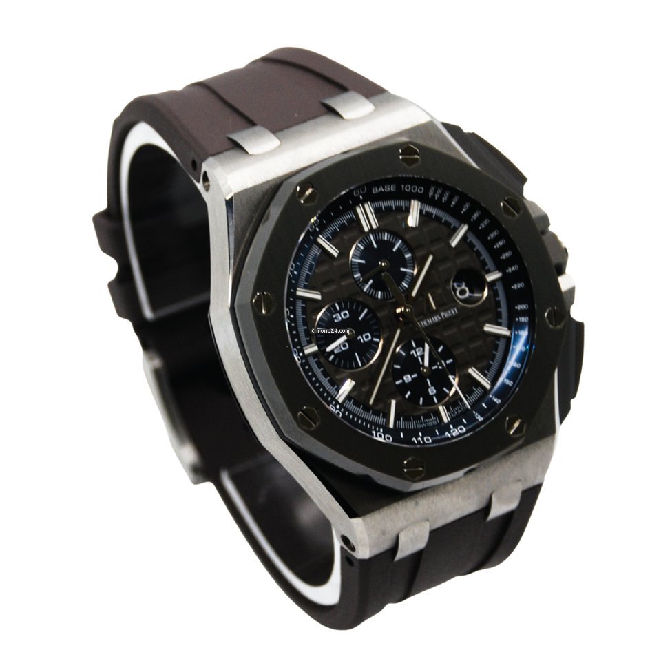 Audemars Piguet Royal Oak Offshore Chronograph Mens watch Unisex Automatic Titanium 26400.IO.OO.A004CA.02 Replica 4