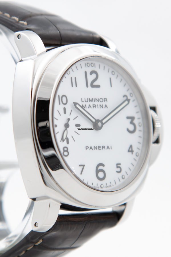 IMG_9081 Panerai Luminor Marina Mens watch Unisex Manual winding Steel PAM0003 Replica 4
