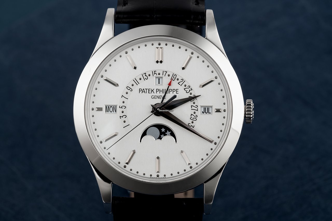 IMG_9081 Patek Philippe Perpetual Calendar Automatic Platinum 5496P-001 Replica 4