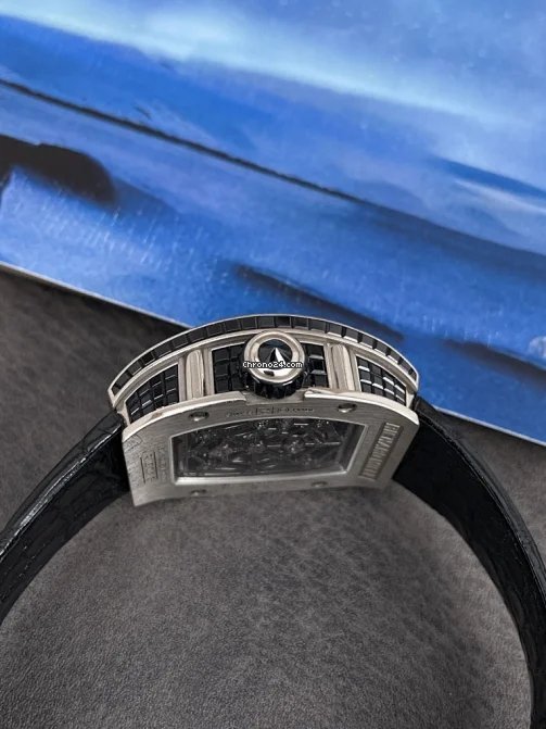 IMG_9081 Richard Mille Mens watch Unisex Manual winding White gold RM19 Replica 4