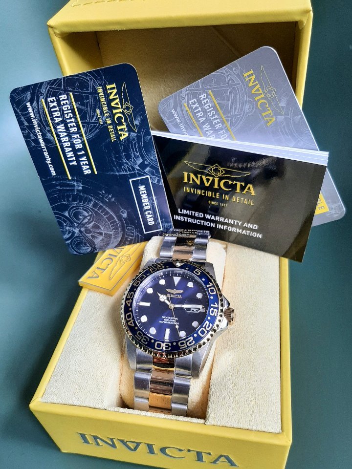 IMG_9081 Invicta Mens watch Unisex Quartz Steel 33254 Replica 4