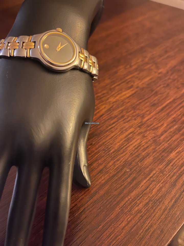IMG_9081 Movado Museum Womens watch Manual winding Steel 0601926 Replica 4