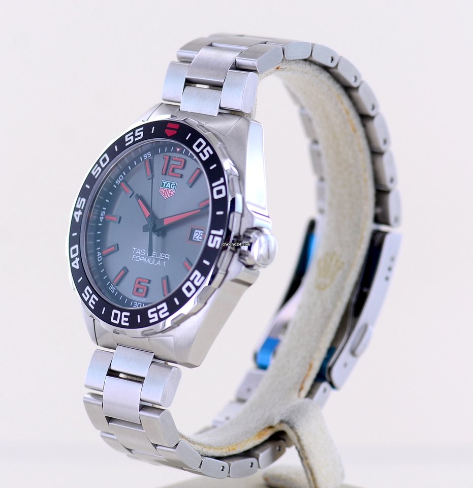 IMG_9081 TAG Heuer Formula 1 Quartz Mens watch Unisex Quartz Steel WAZ1018.BA0842 Replica 4
