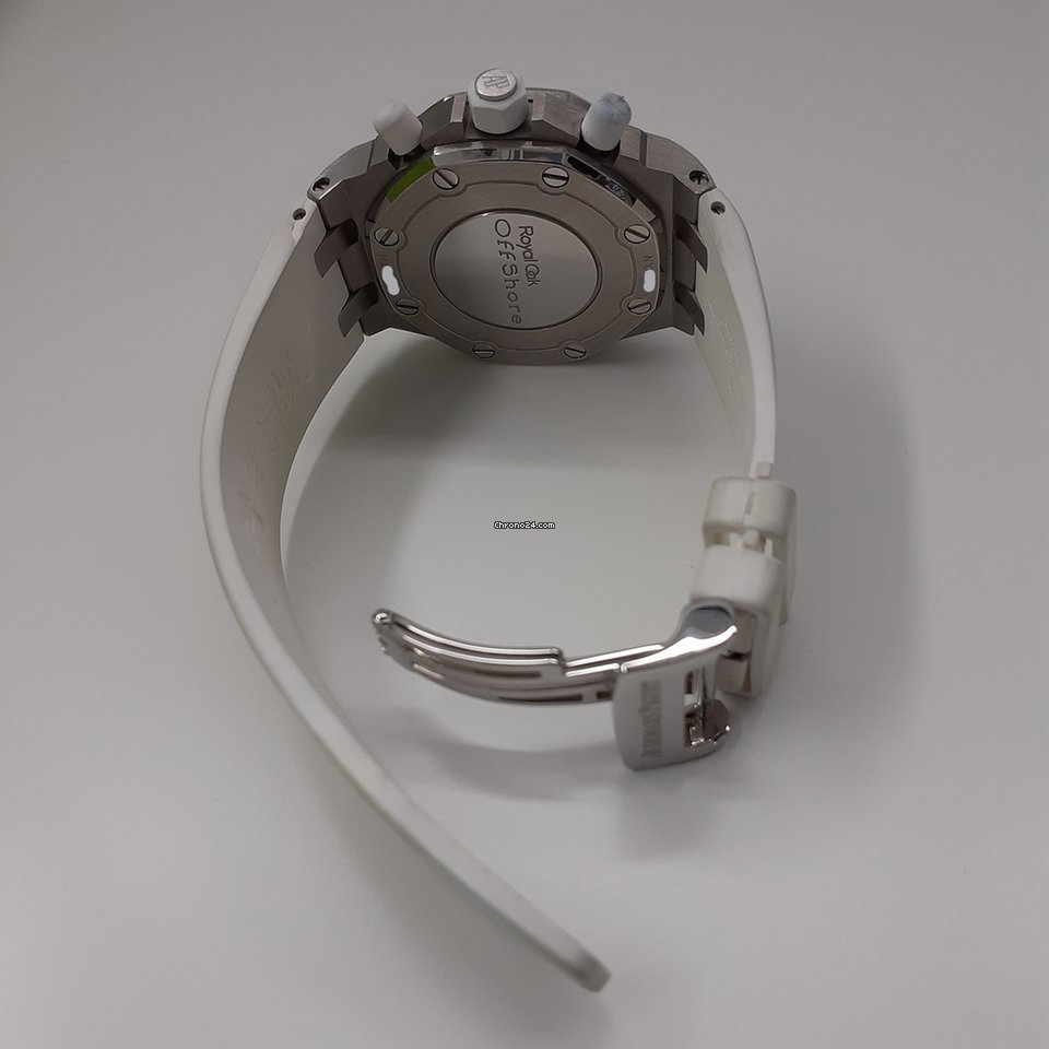 IMG_9081 Audemars Piguet Royal Oak Offshore Lady Womens watch Automatic Steel 26283STOOD010CA01 Replica 4