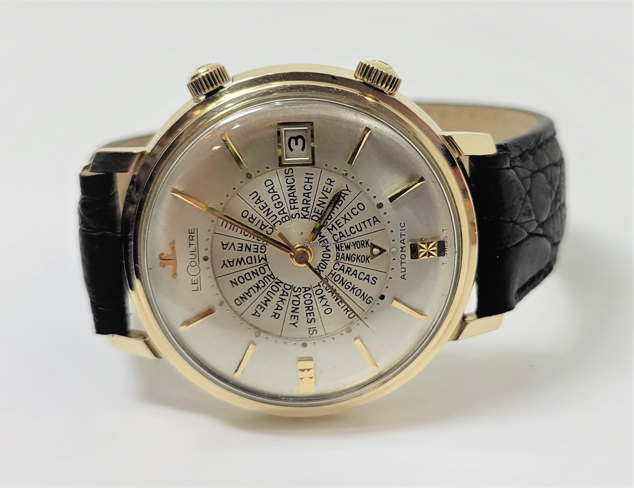 IMG_9081 Jaeger-LeCoultre Mens watch Unisex Automatic Yellow gold 2672-815-825 Replica 4