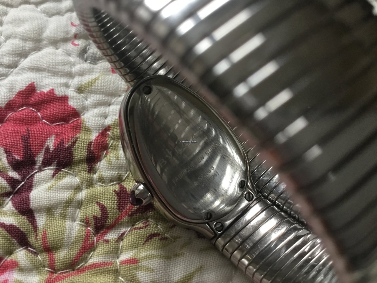 IMG_9081 Bulgari Serpenti Womens watch Automatic Steel SP35S Replica 4