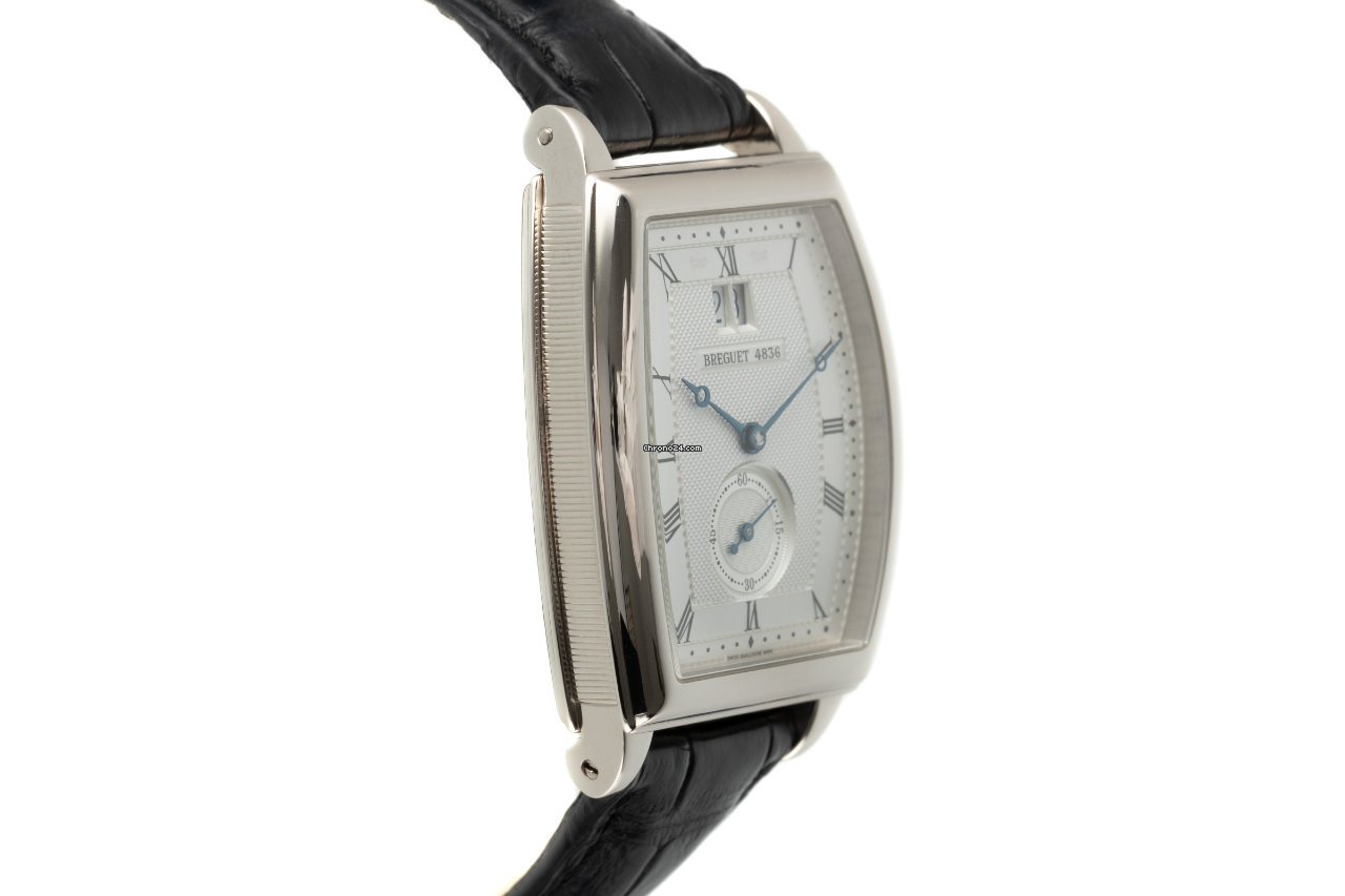 IMG_9081 Breguet Heritage Mens watch Unisex Automatic White gold G5480BB 12 996 Replica 4