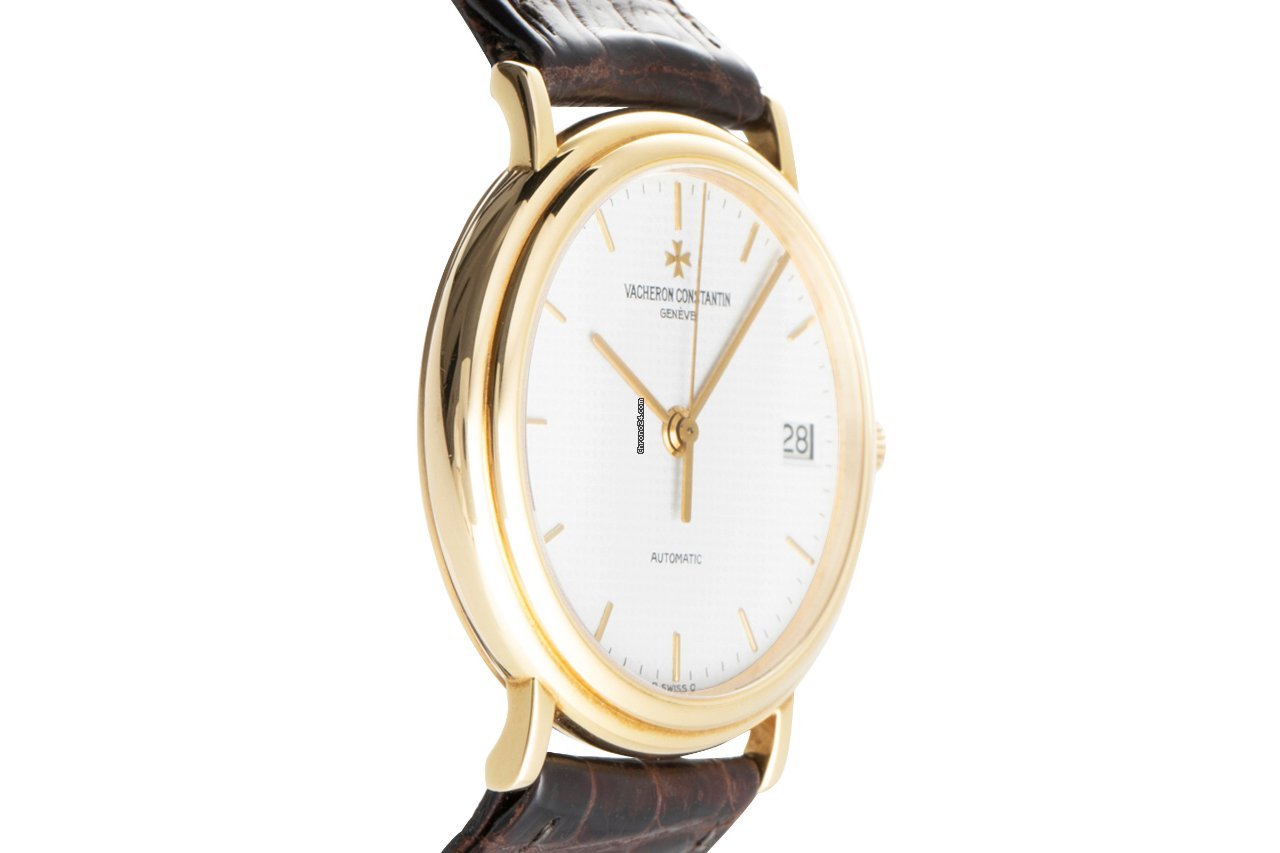 IMG_9081 Vacheron Constantin Patrimony Mens watch Unisex Automatic Yellow gold 46014 47014 Replica 4