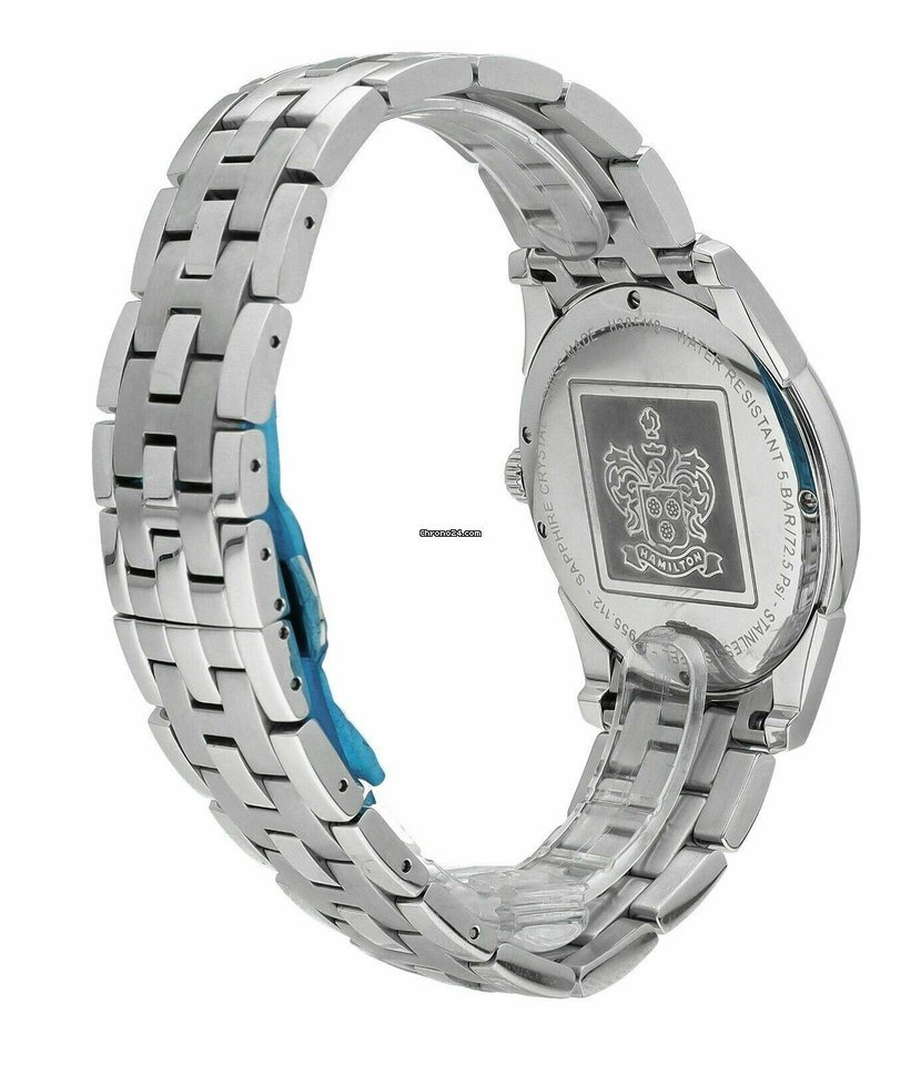 Hamilton Jazzmaster Thinline Mens watch Unisex Quartz Steel H38511133 Replica 4