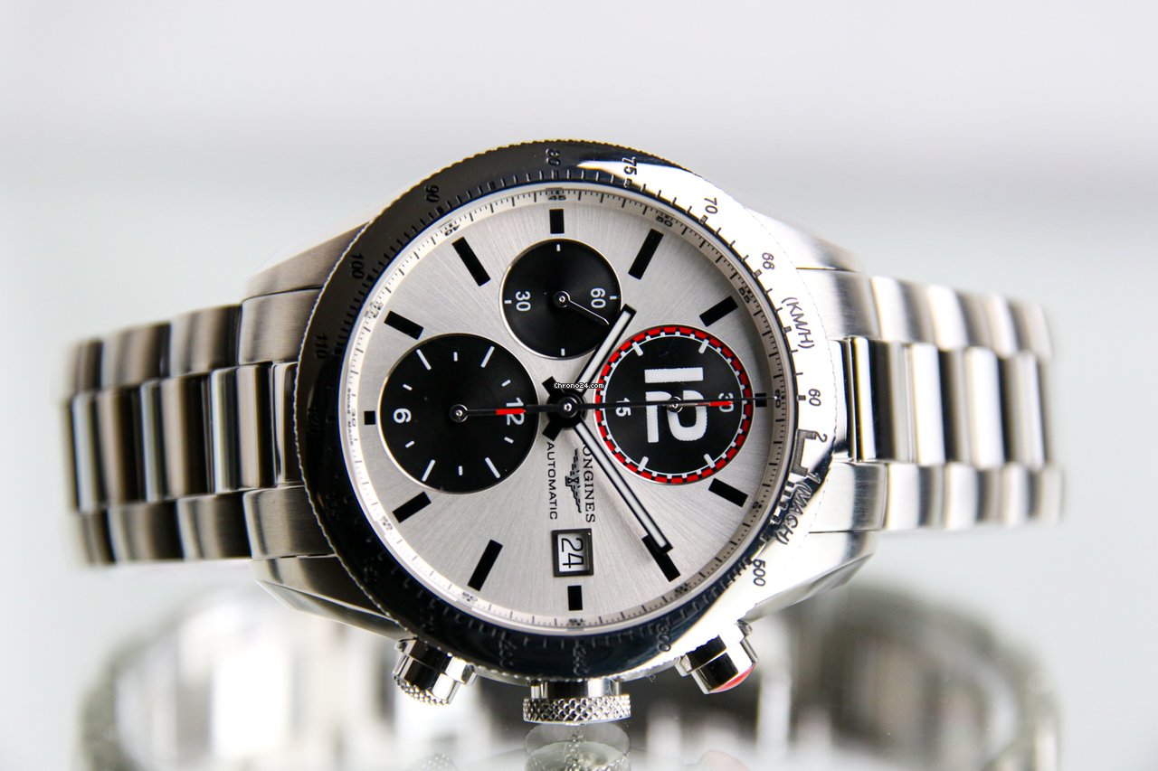 Longines Grande Vitesse Mens watch Unisex Automatic Steel L3.636.4 Replica 4
