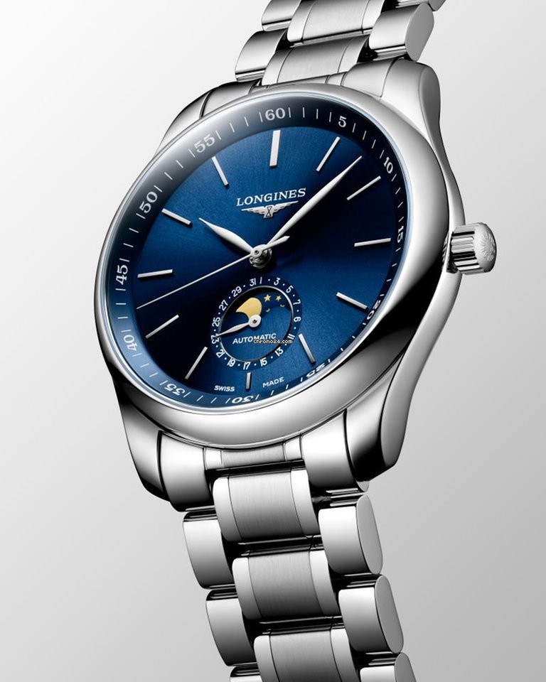 Longines Master Collection Mens watch Unisex Automatic Steel L29094926 Replica 4