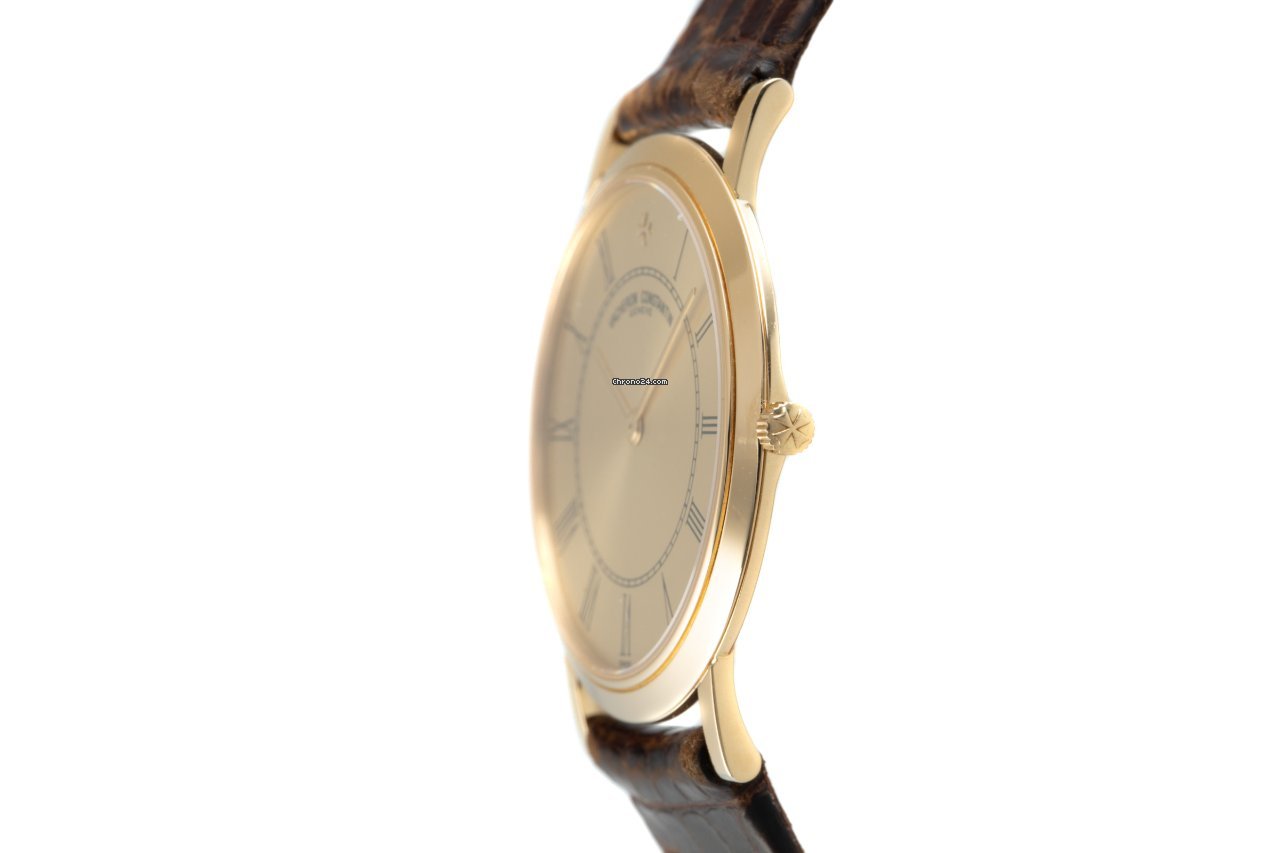 IMG_9081 Vacheron Constantin Patrimony Mens watch Unisex Manual winding Yellow gold 34070 Replica 4