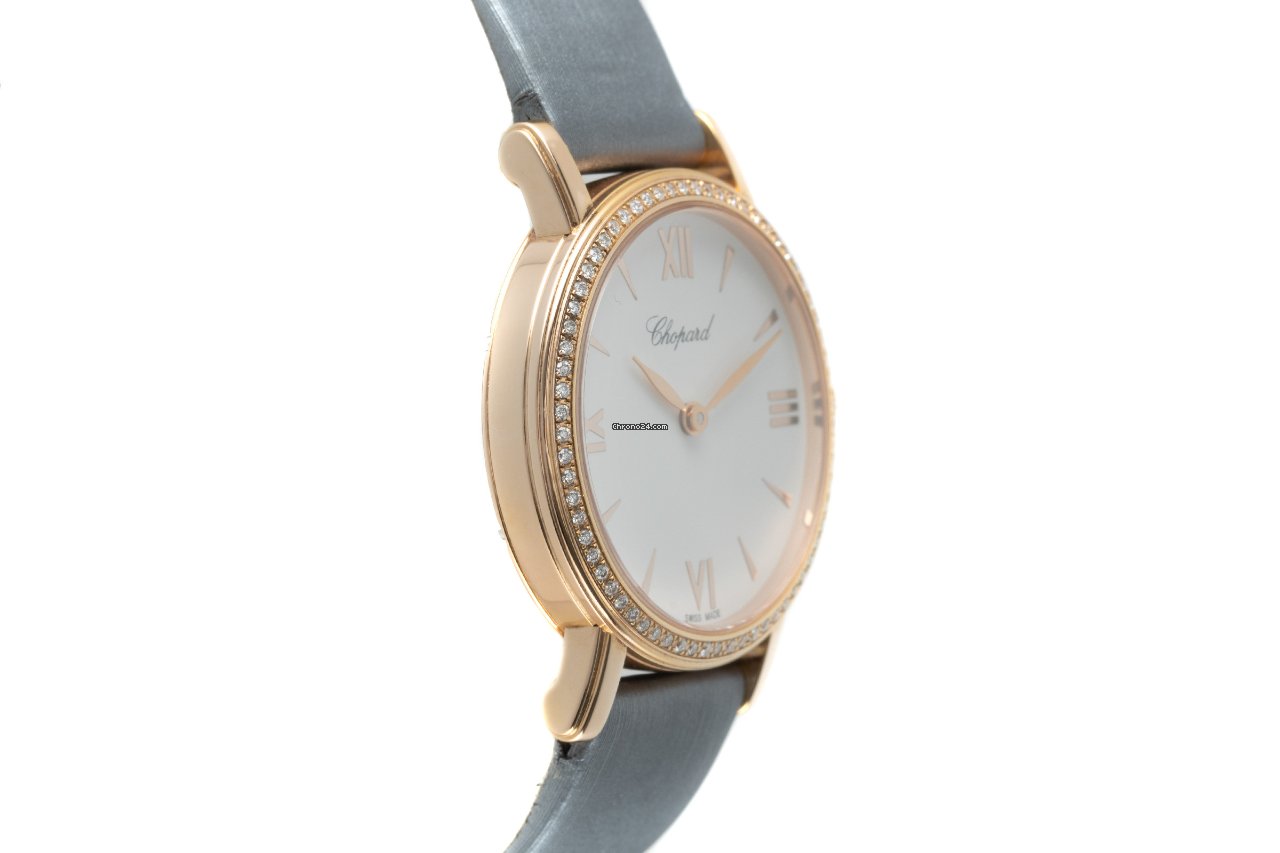 IMG_9081 Chopard Classic Womens watch Quartz Red gold 137387-5201 Replica 4