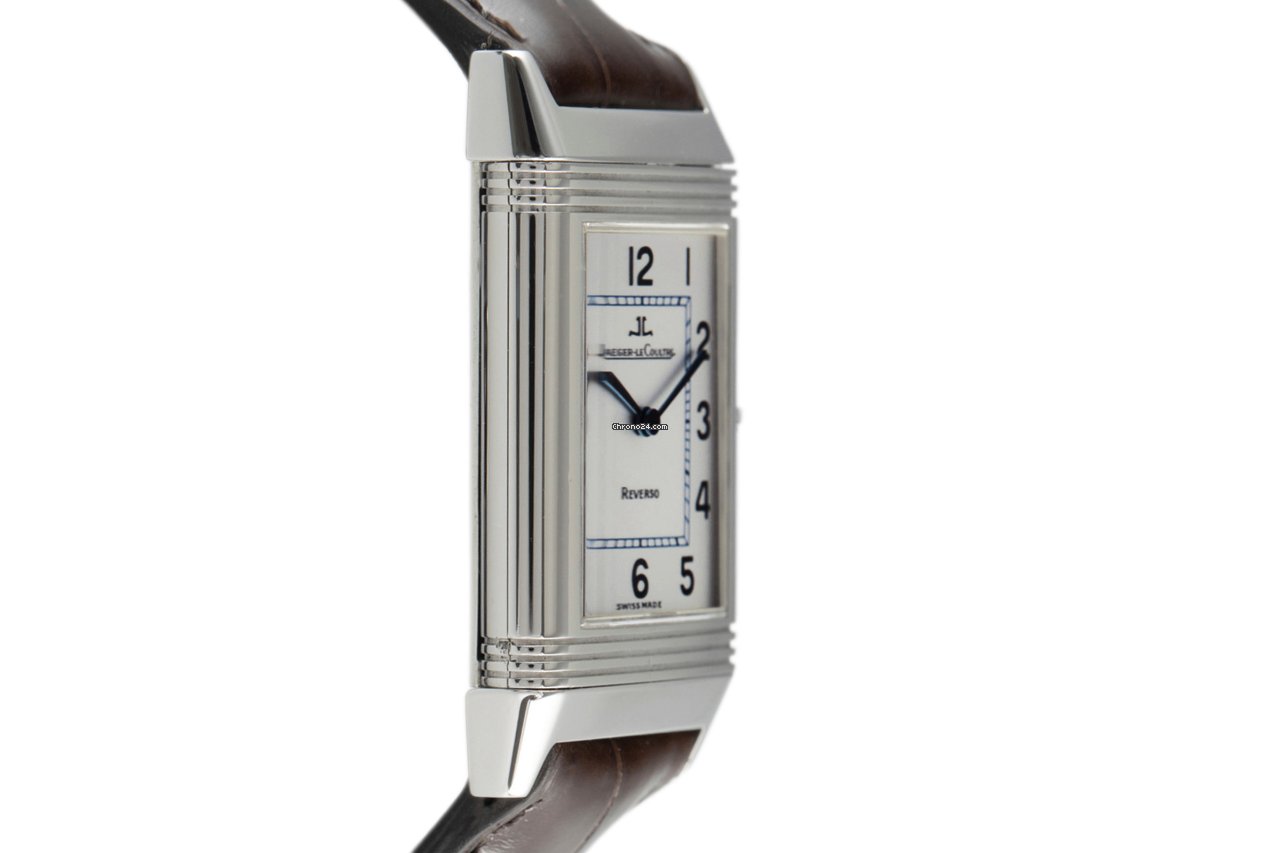 IMG_9081 Jaeger-LeCoultre Reverso Classique Mens watch Unisex Quartz Steel 250.8.08 Replica 4