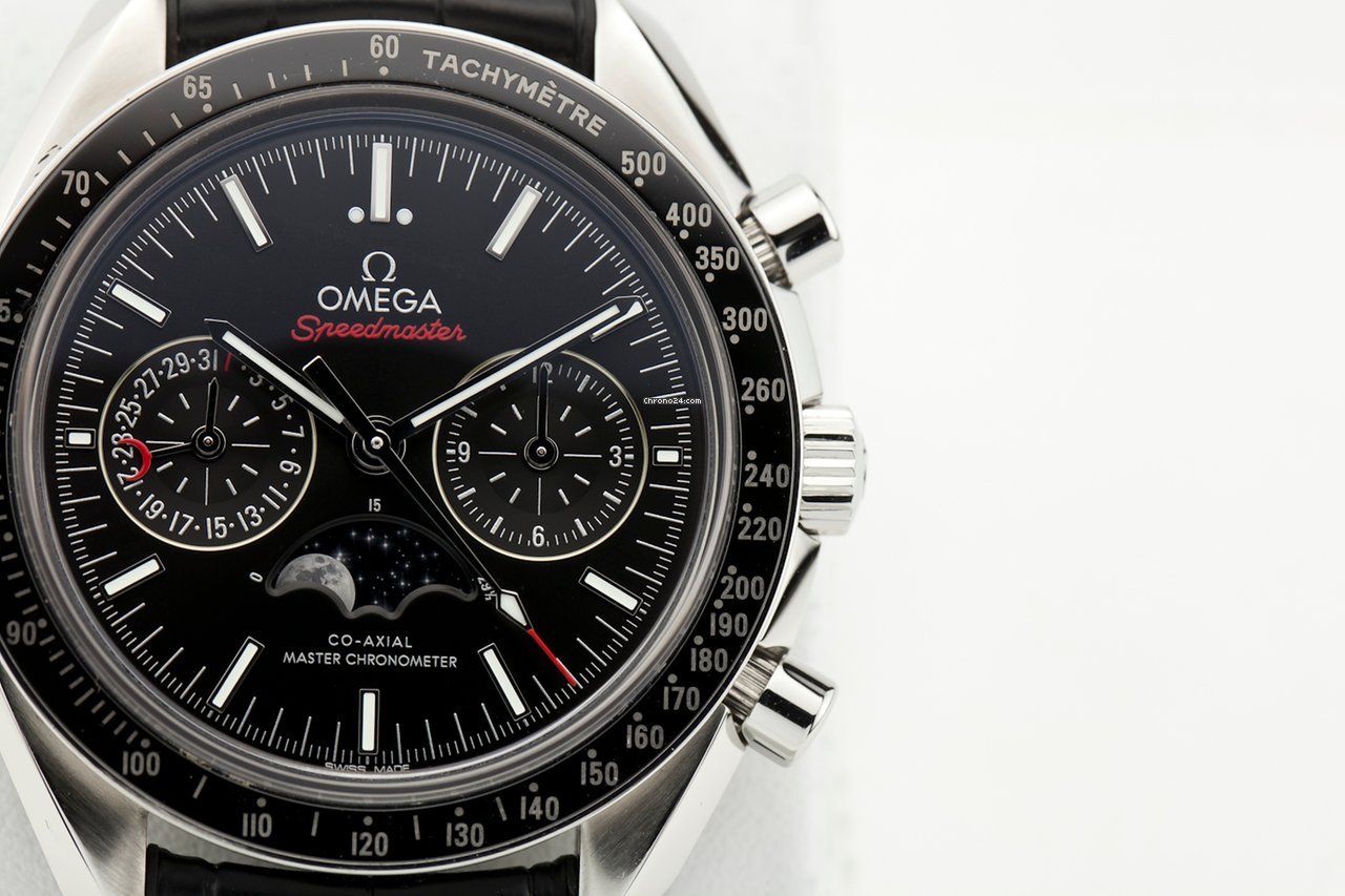 IMG_9081 Omega Speedmaster Professional Moonwatch Moonphase Mens watch Unisex Automatic Steel 304.33.44.52.01.001 Replica 4
