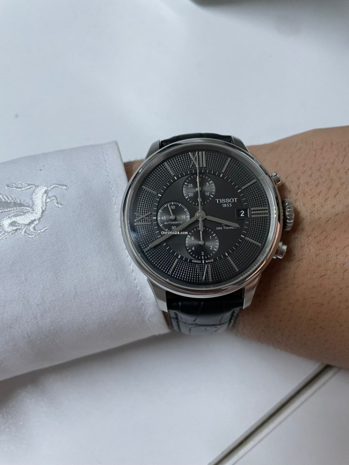 Tissot Chemin de Tourelles Mens watch Unisex Automatic Steel T099.427.16.058.00 Replica 4