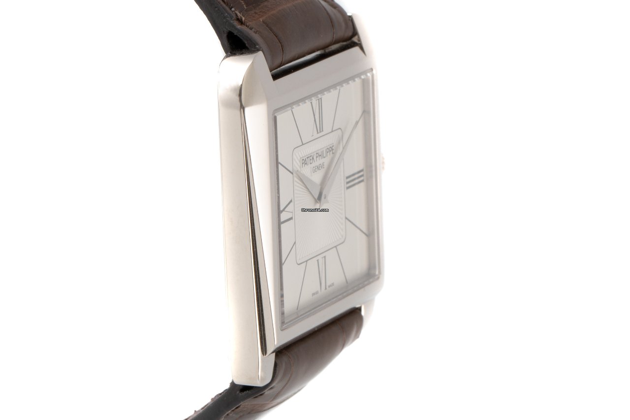 IMG_9081 Patek Philippe Gondolo Mens watch Unisex Manual winding White gold 5489G-001 Replica 4