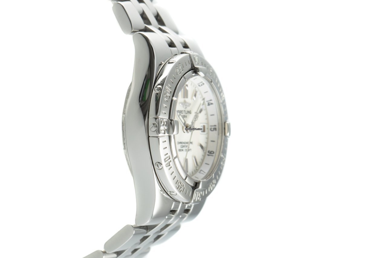 IMG_9081 Breitling Starliner Womens watch Quartz Steel A71340 Replica 4