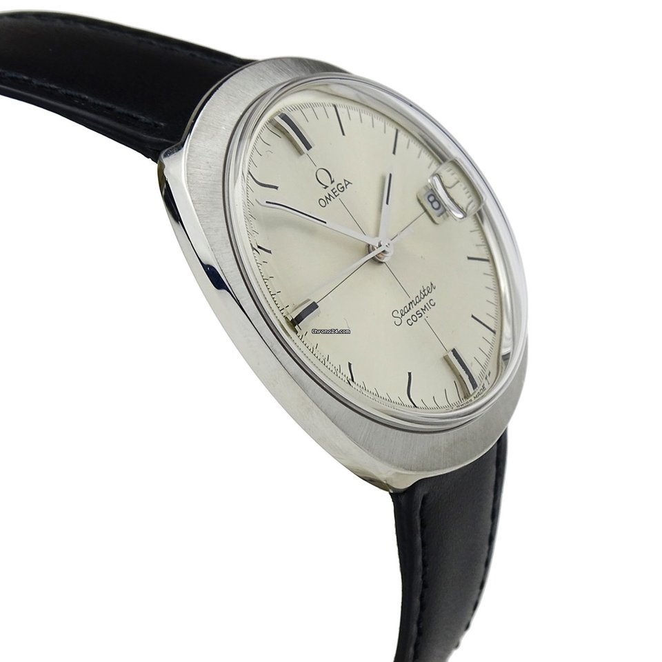 Omega Seamaster Mens watch Unisex Manual winding Steel 136.022 Replica 4