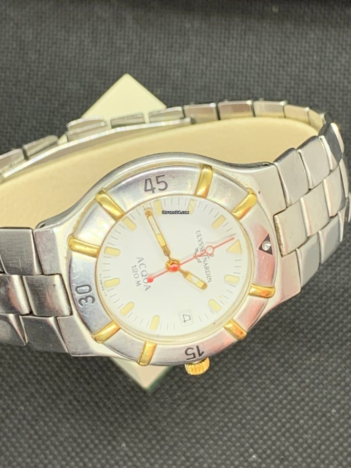 IMG_9081 Ulysse Nardin Mens watch Unisex Quartz Steel 54-26 Replica 4