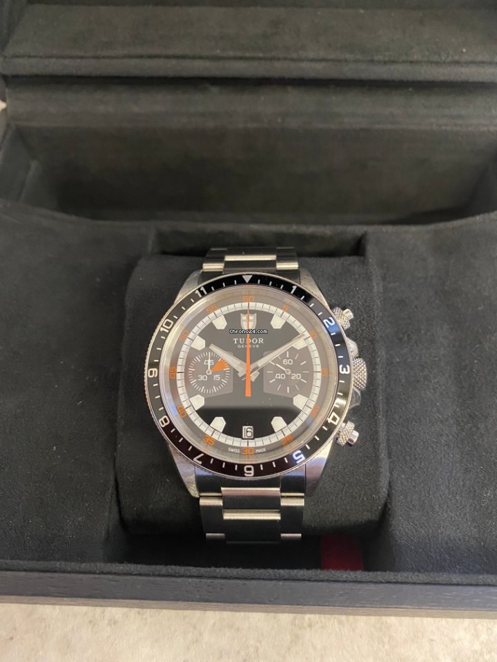 Tudor Heritage Chrono Mens watch Unisex Automatic Steel 70330N Replica 4