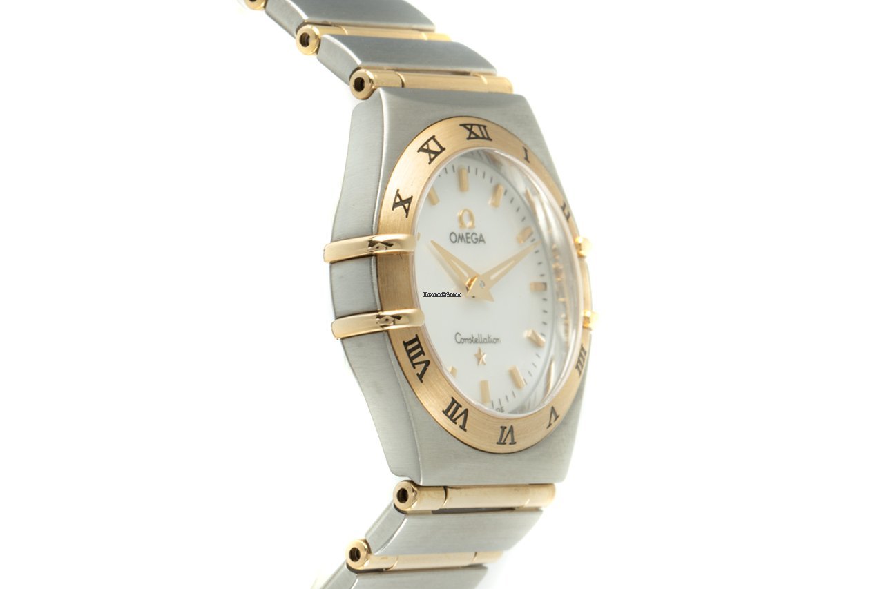 Omega Constellation Quartz Womens watch Quartz Gold Steel 1272.30.00 Replica 4