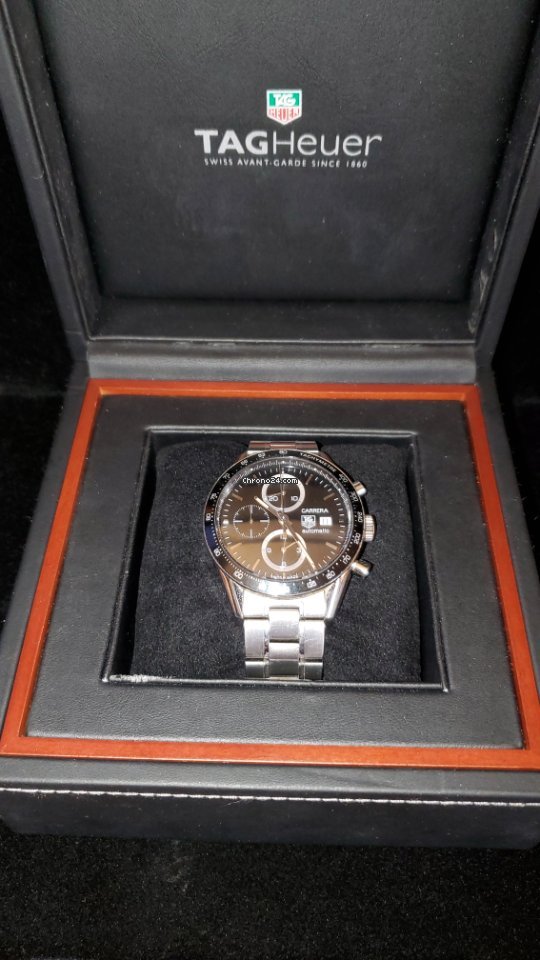 IMG_9081 TAG Heuer Carrera Calibre 16 Mens watch Unisex Automatic Steel CV2010-3 Replica 4