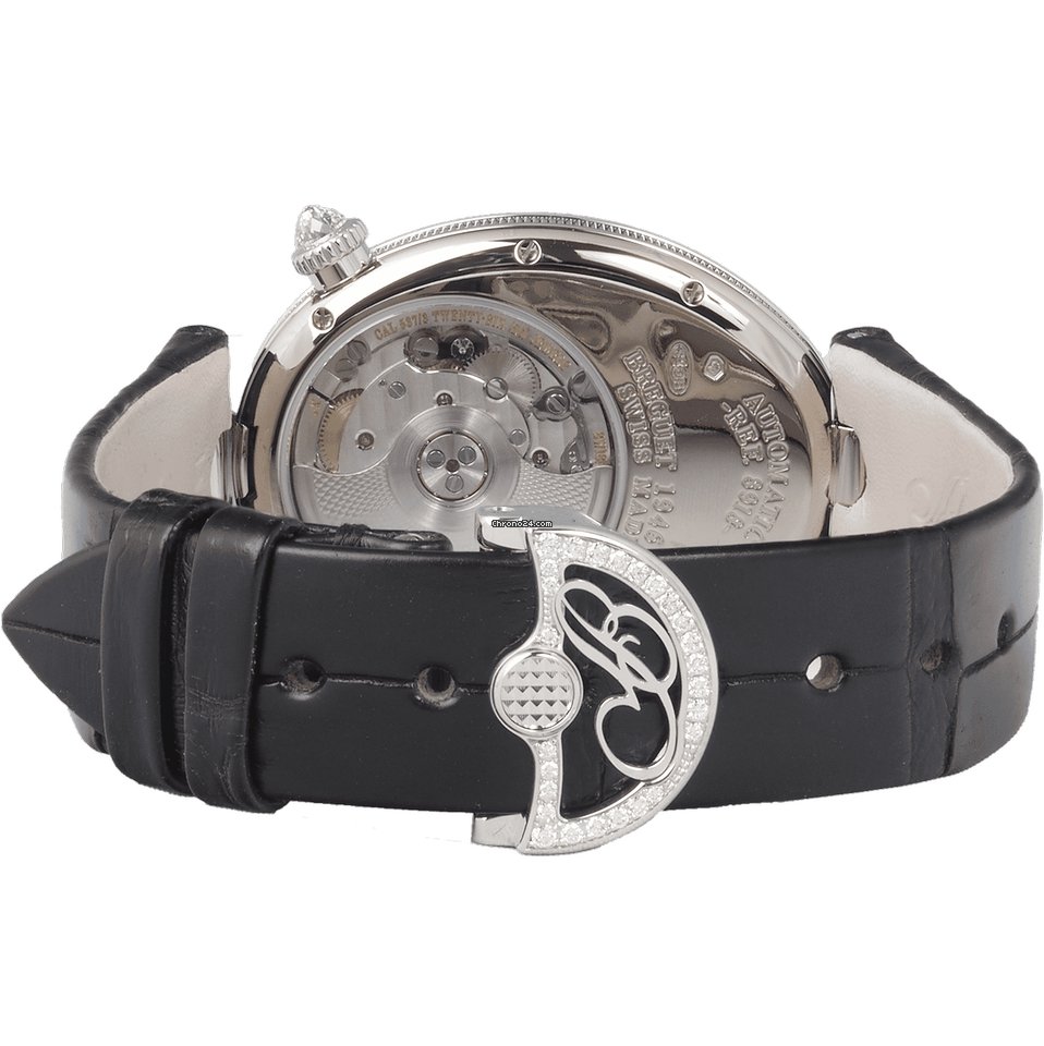 IMG_9081 Breguet Reine de Naples Womens watch Automatic White gold 8918BB 58 964 D00D3L Replica 4