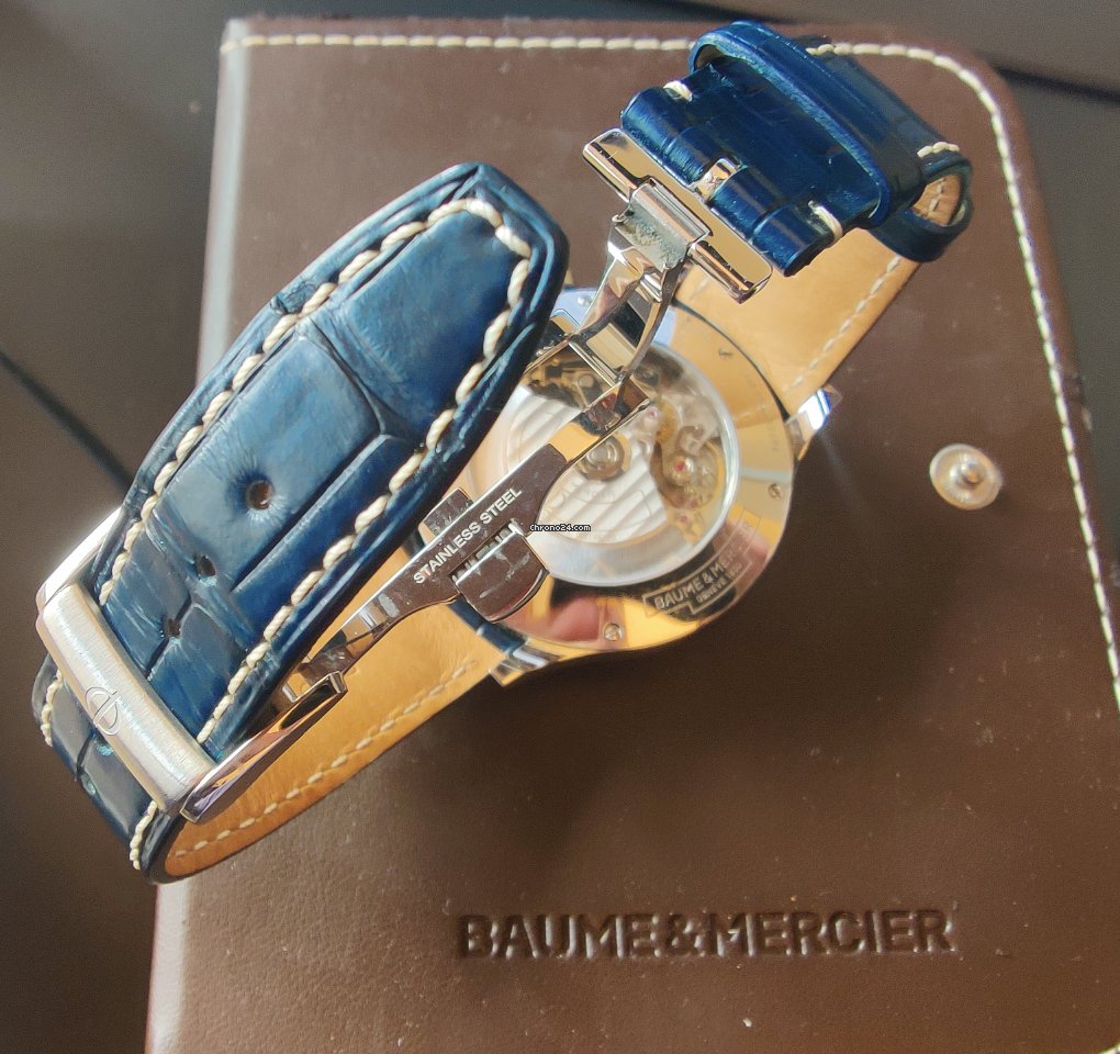 IMG_9081 Baume & Mercier Capeland Mens watch Unisex Automatic Steel M0A10063 Replica 4