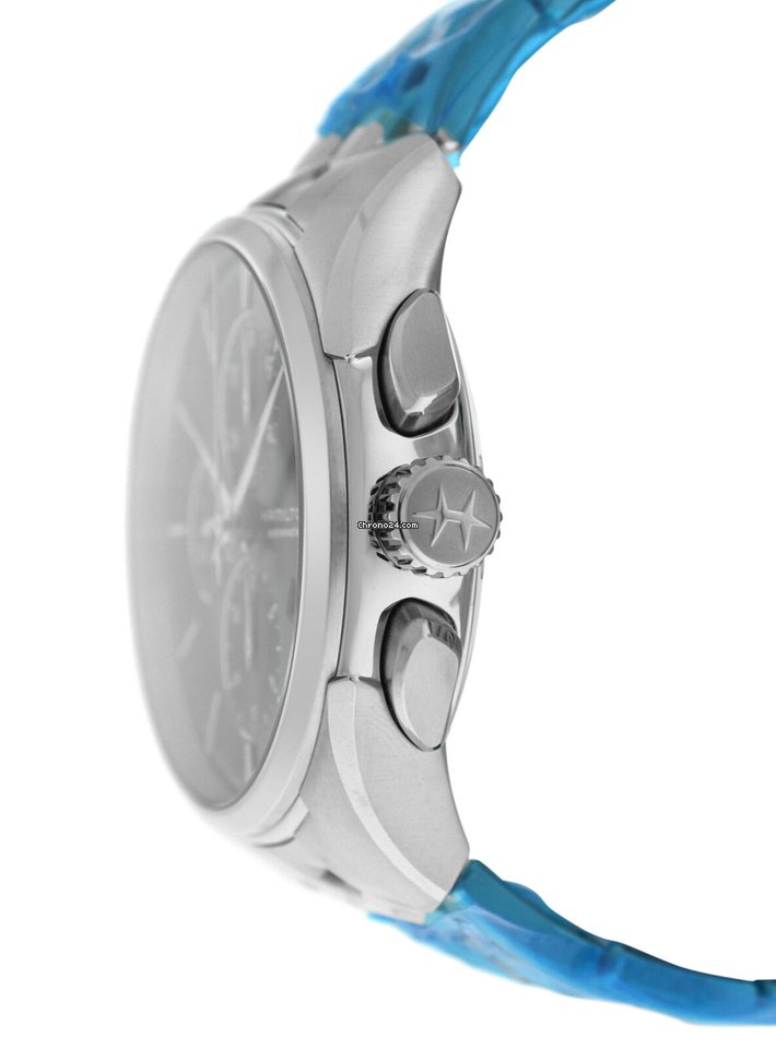 Hamilton Jazzmaster Auto Chrono Mens watch Unisex Automatic Steel H32586141 Replica 4