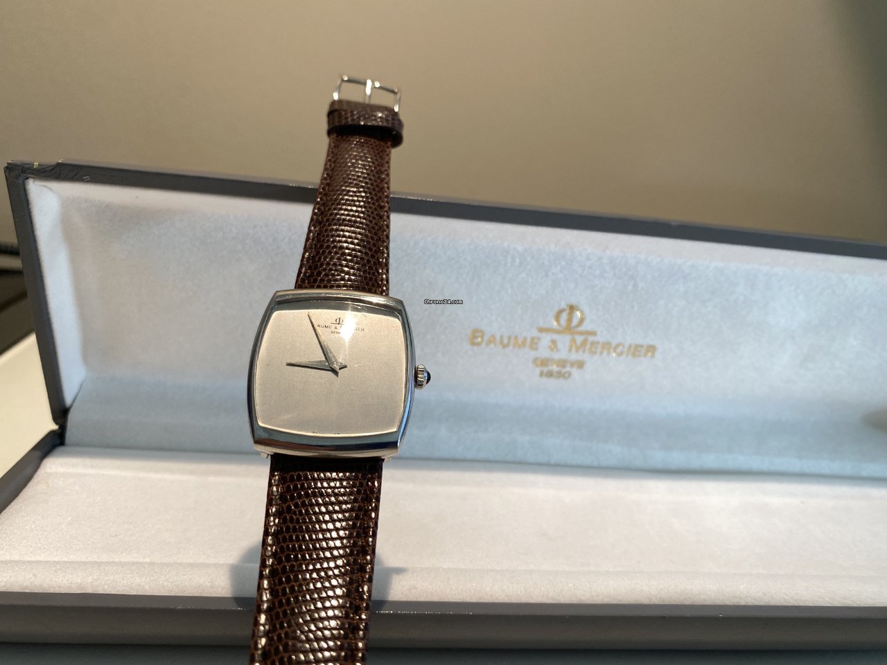 IMG_9081 Baume & Mercier Mens watch Unisex Manual winding Steel 1722 Replica 4