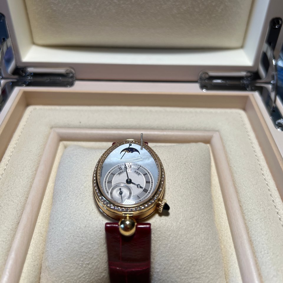 IMG_9081 Breguet Reine de Naples Womens watch Automatic Yellow gold 8908BA 52 864.D00D Replica 4