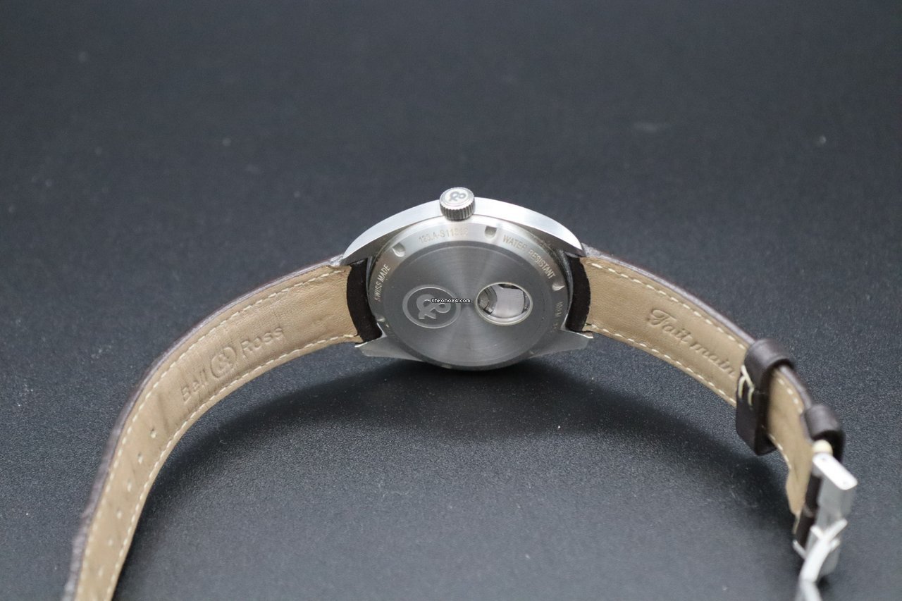 IMG_9081 Bell & Ross BR V1 Mens watch Unisex Automatic Steel BRV123-BEI-ST SCA Replica 4
