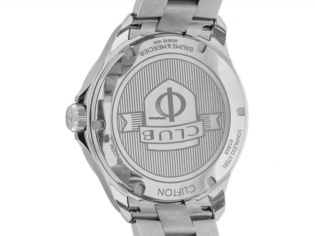 Baume & Mercier Clifton Mens watch Unisex Automatic Steel MOA10487 Replica 4
