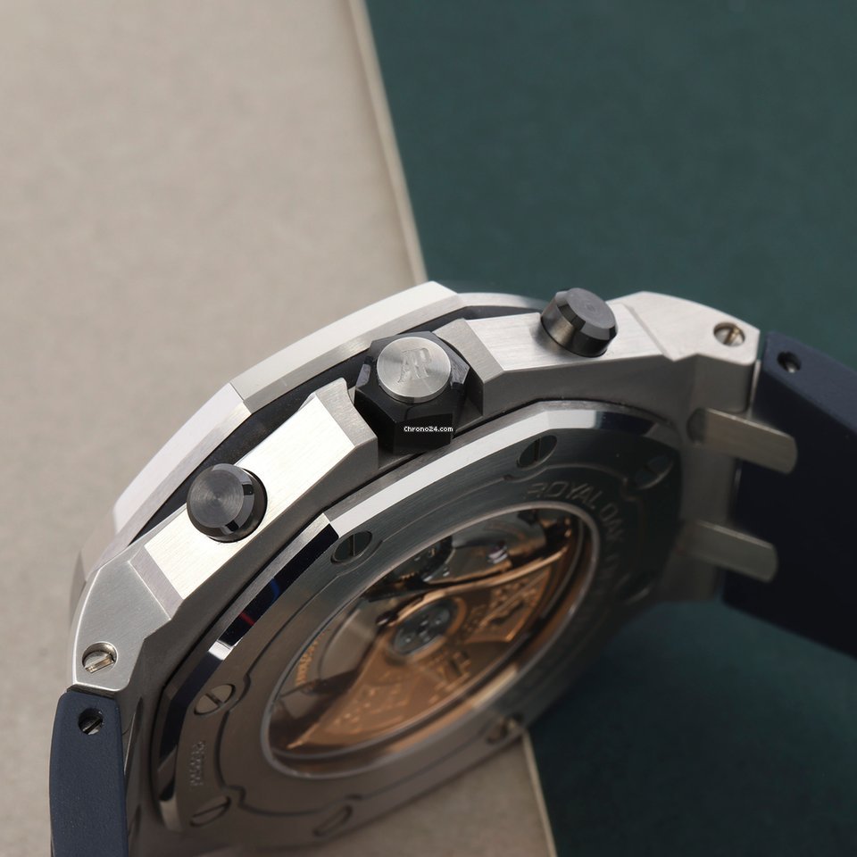 IMG_9081 Audemars Piguet Royal Oak Offshore Chronograph Mens watch Unisex Automatic Steel 26470ST Replica 4