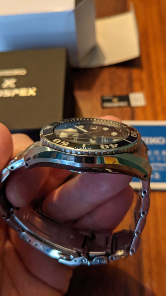 IMG_9081 Seiko Prospex Mens watch Unisex Automatic Steel SBDC001 Replica 4